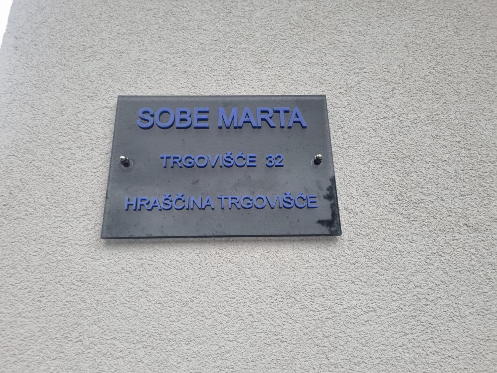 Отель Sobe Marta Trgovisce Экстерьер фото